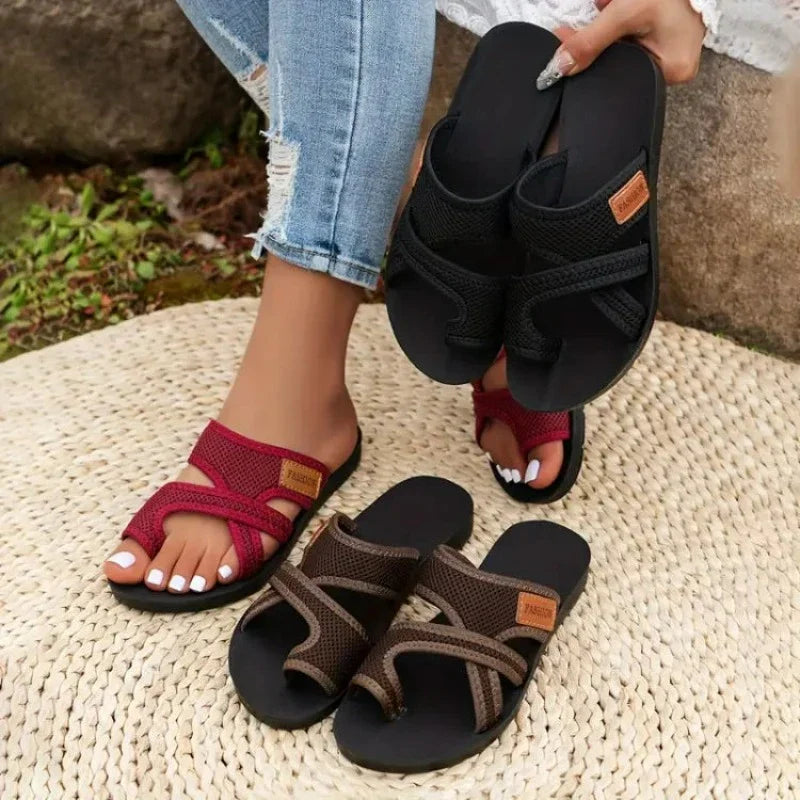 Rosie™ | Orthopedische Vintage Sandalen