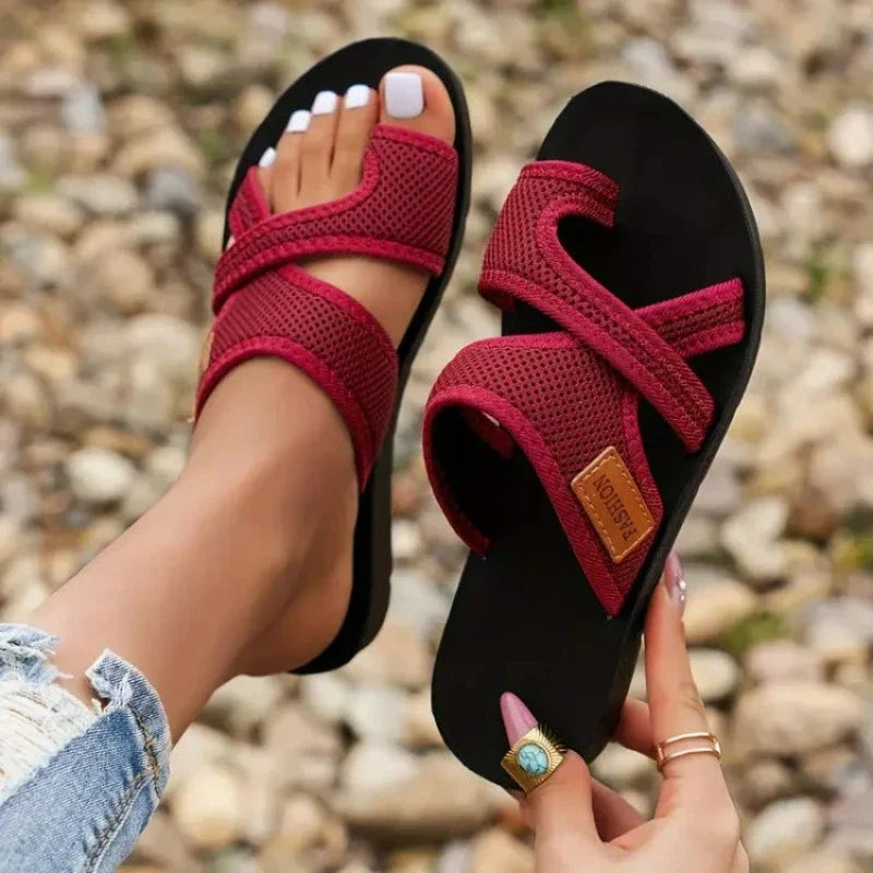 Rosie™ | Orthopedische Vintage Sandalen